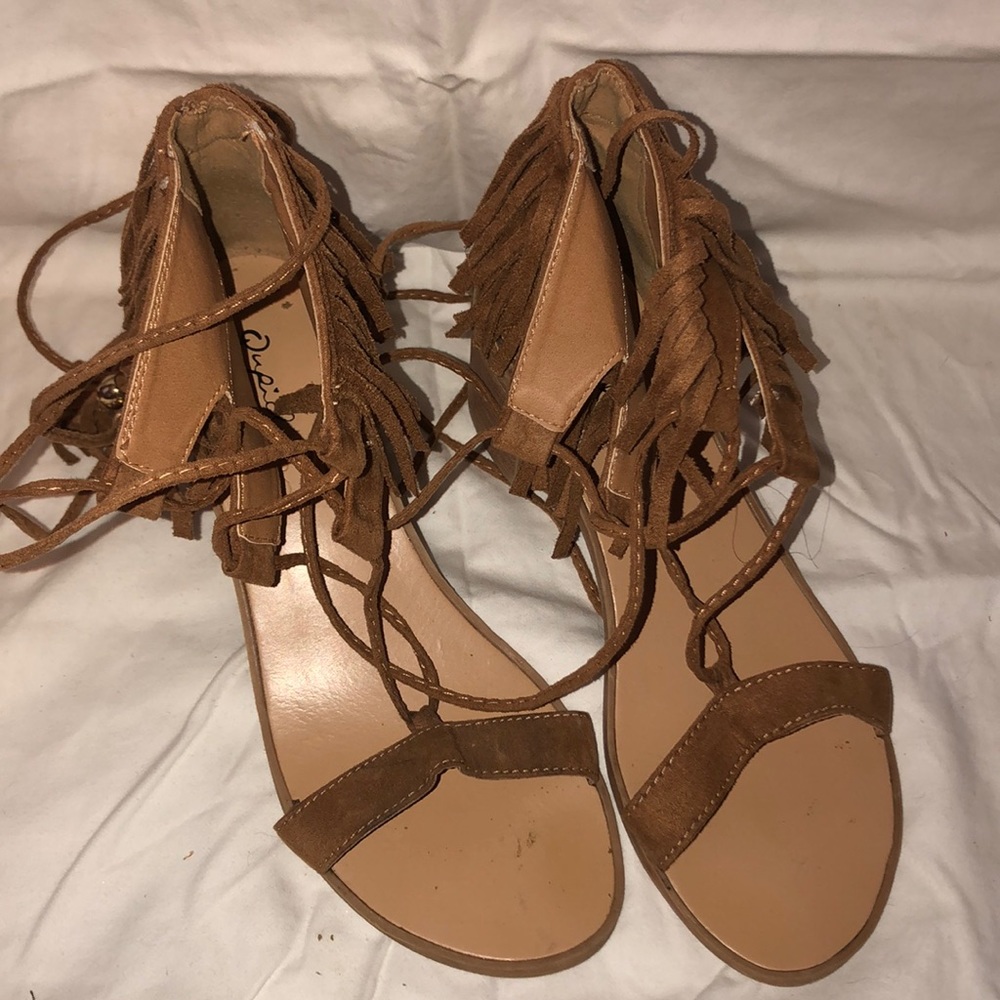 Qupid Strappy Sandals